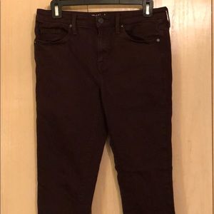 Maroon Skinny Jeans